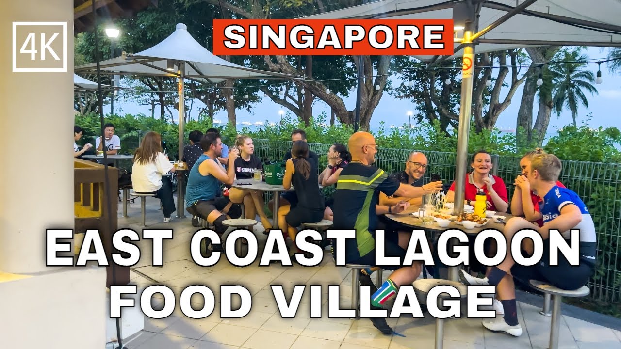 Singapore Best Food Centre Tour: Must-Try Local Hawker Center - East Coast Lagoon Food Village!