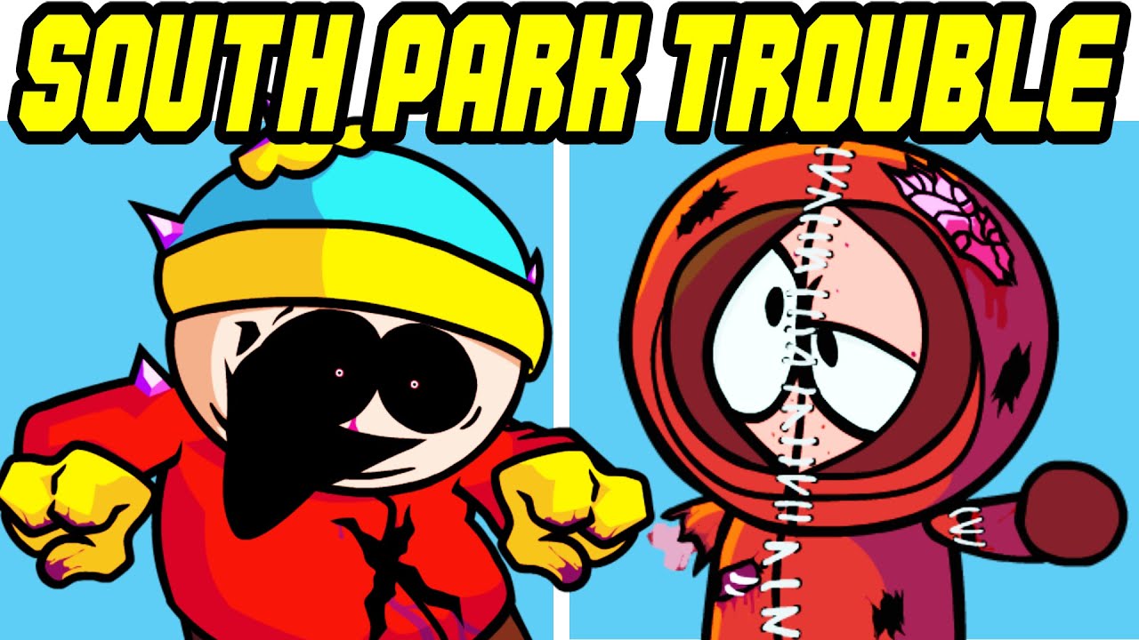 Friday Night Funkin' VS Triple Trouble in South Park (FNF Mod)
