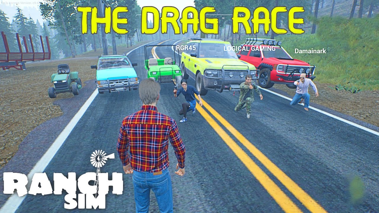 Drag Race | Ranch Simulator Malayalam@LogicalGaming333 @rgrgamingop @Mythicalbear #3