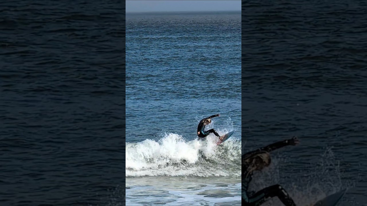 lexi surfing small fun waves 
