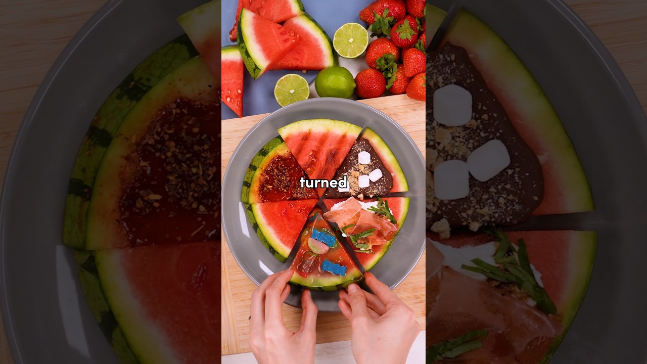 I made WATERMELON in 6 DIFFERENT WAYS!