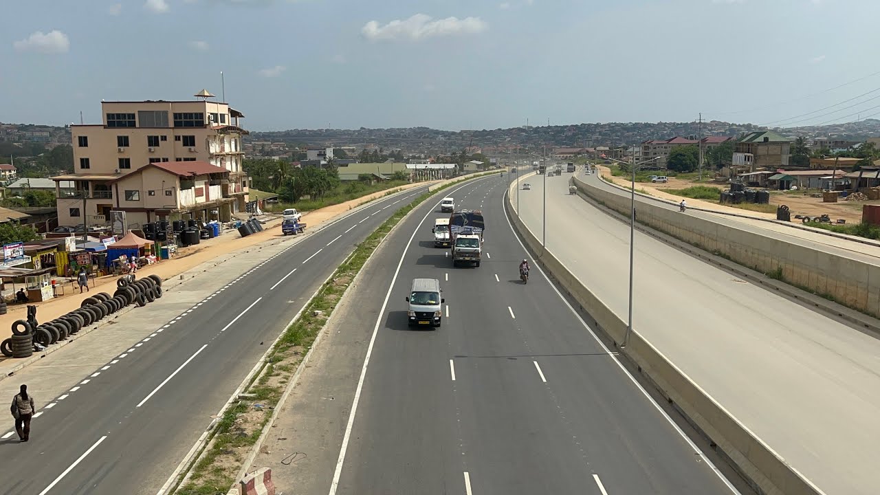 Big Push Transforms the Accra–Ofankor–Nsawam 10-Lane Road in Just 3 Months—Residents Left in Shock!