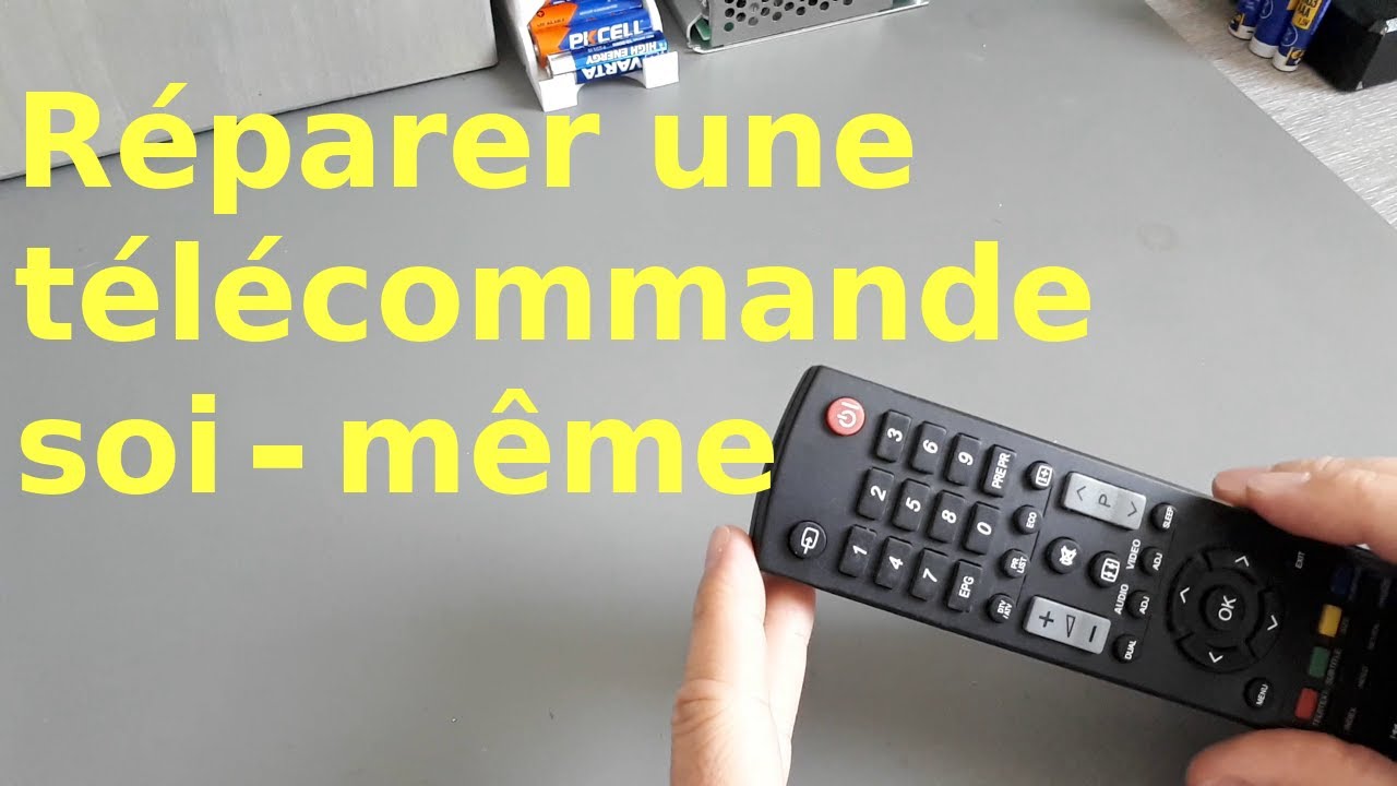 Comment réparer une télécommande
