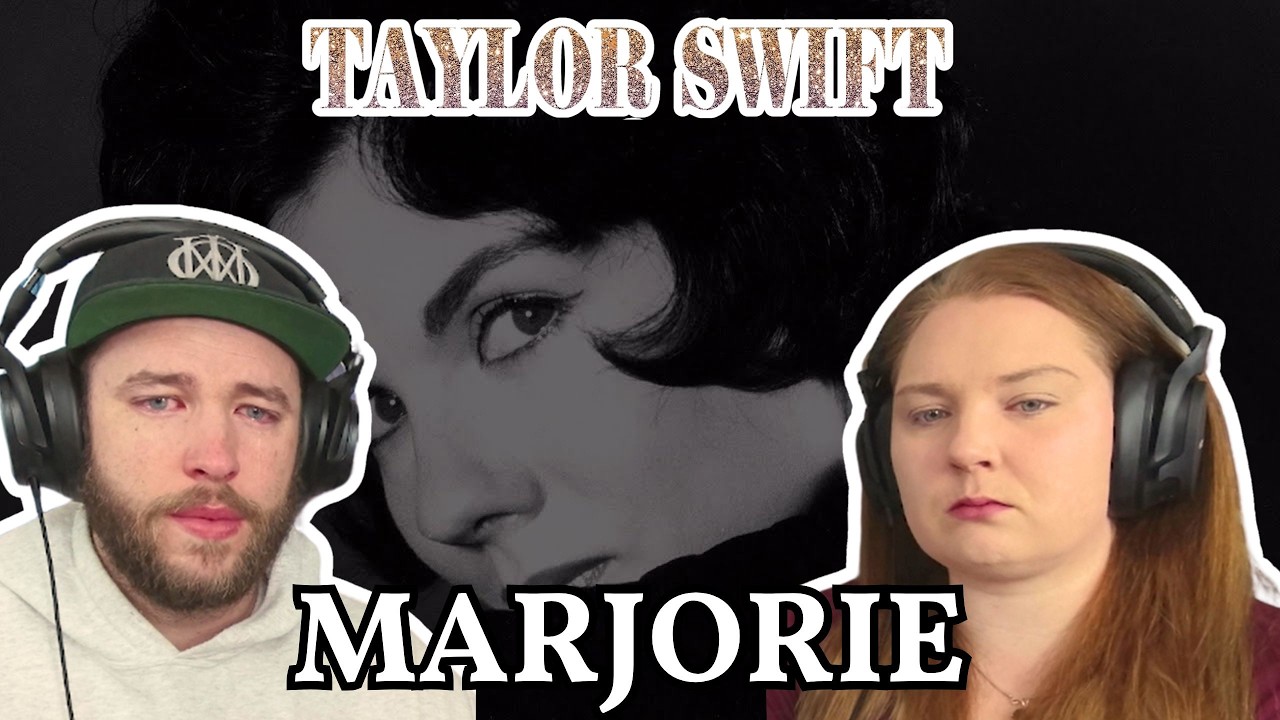 TO THOSE WE HAVE LOST... | TAYLOR SWIFT - MARJORIE (OFFICIAL LYRIC VIDEO) | COUPLES REACTION