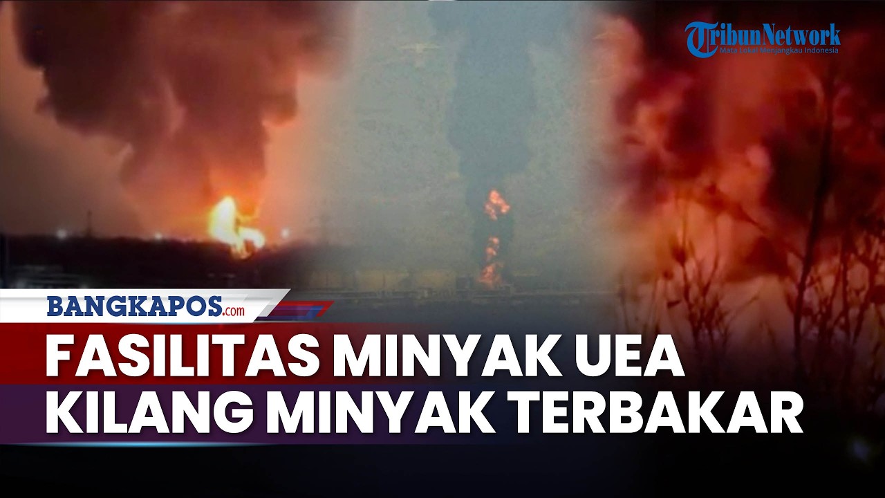 Fasilitas Minyak UEA Dihantam Rudal Iran, Gelombang Rudal Iran Guncang Tel Aviv