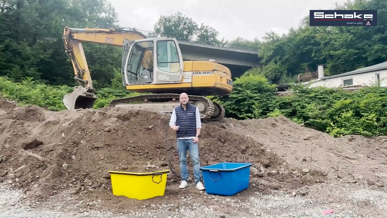 Schake Produktvorstellung - Mörtelwanne