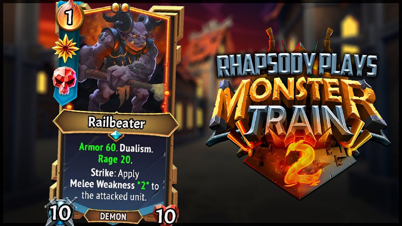 Dualism Railbeater Slaps Hard | Rhapsody Plays Monster Train 2