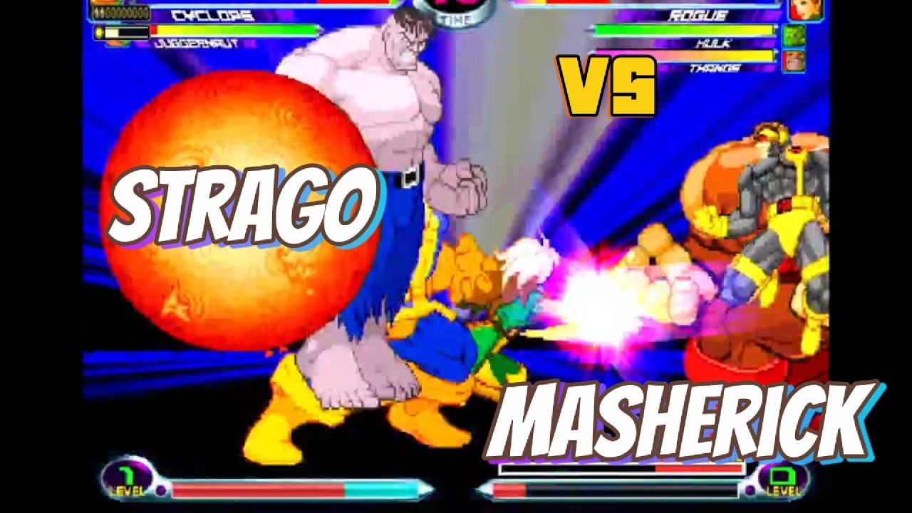 MvC2 (Steam) Masherick vs Strago ranked games .:10.03.2026:.