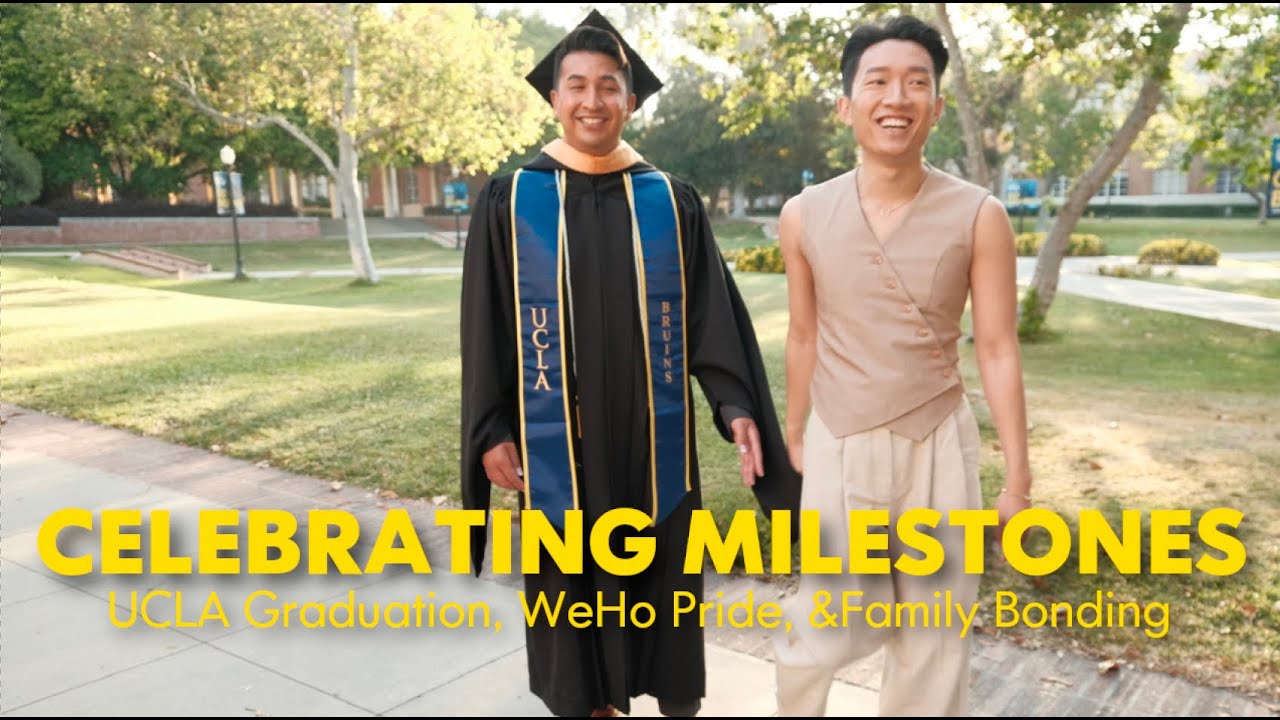 Celebrating Milestones | UCLA Graduation, WeHo Pride, & Family Bonding