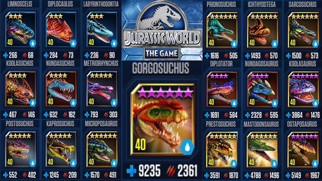 Amphibians Only In Wooly Mammoth Tournament - Jurassic World The Game
