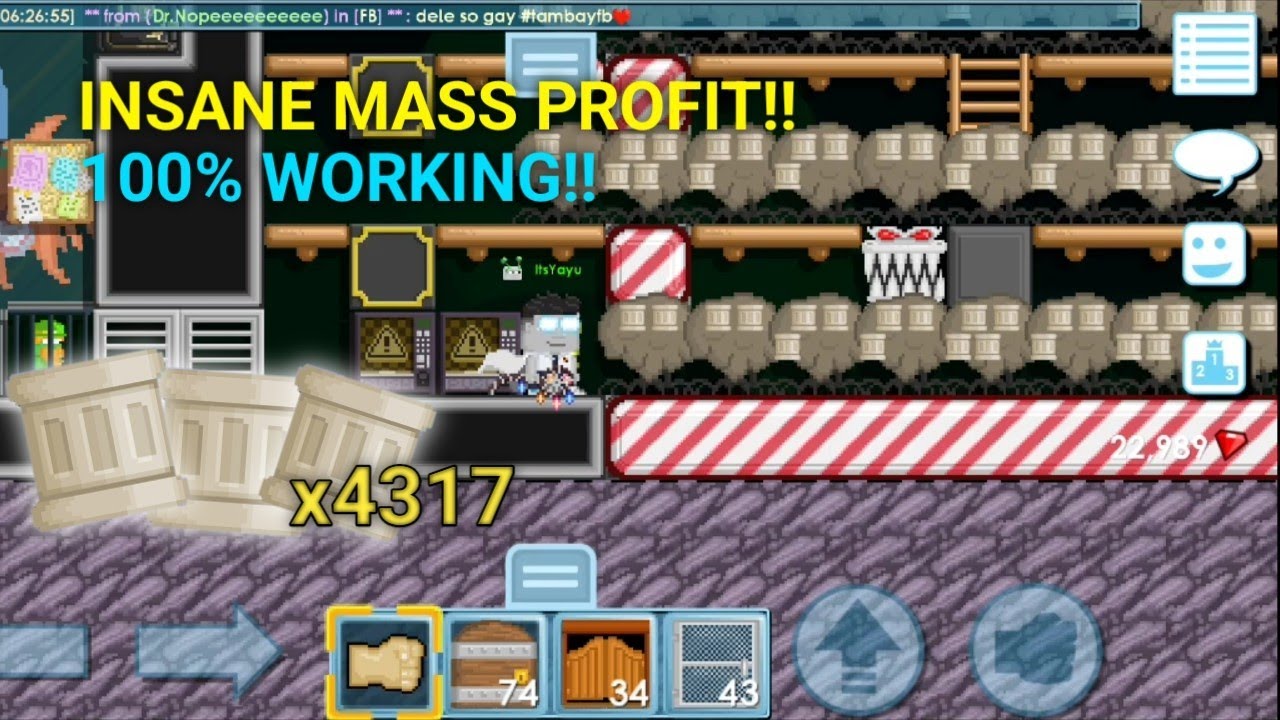 PROFIT GEDE DENGAN MASS PILLAR!! 483 JADI 749 WL | GROWTOPIA PROFIT 2023