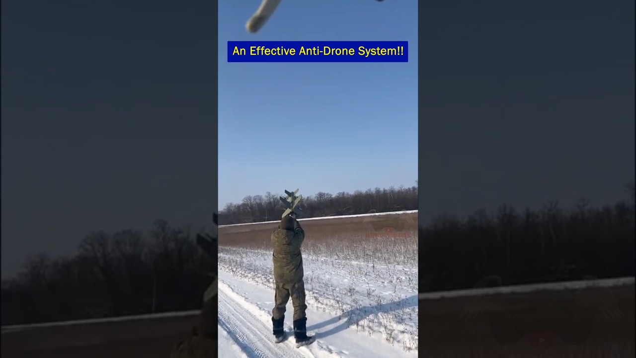 Russian Yolka Interceptor Drone Takes Down Kamikaze UAV Mid-Air!!