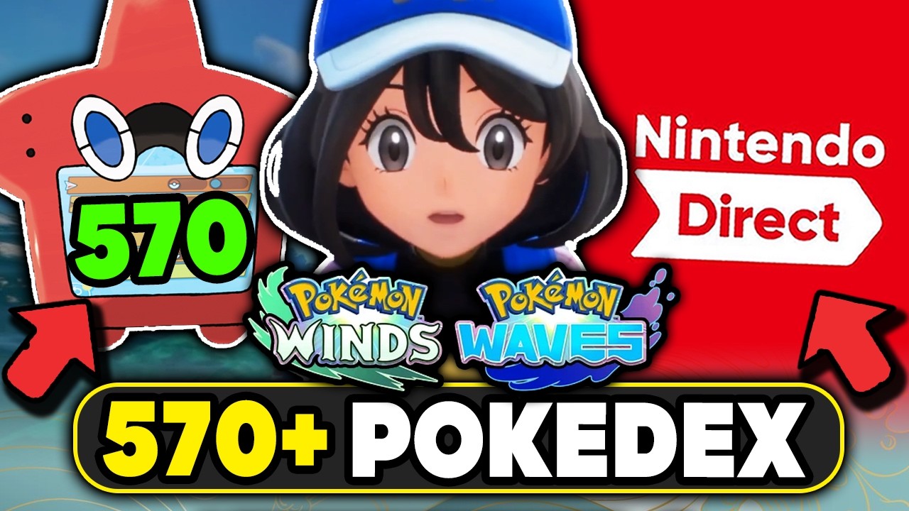 НОВЫЕ СЛУХИ О ПОКЕДЕКСЕ ИЗ 570+ ПОКЕМОНОВ ДЛЯ WINDS & WAVES! Слухи об анонсе на Nintendo Direct и...