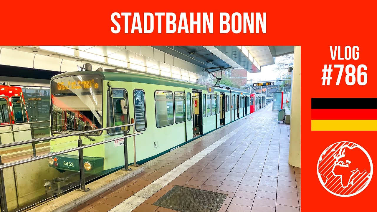 Mit der Stadtbahn Bonn von Siegburg nach Bonn | TripReport | Vlog 786