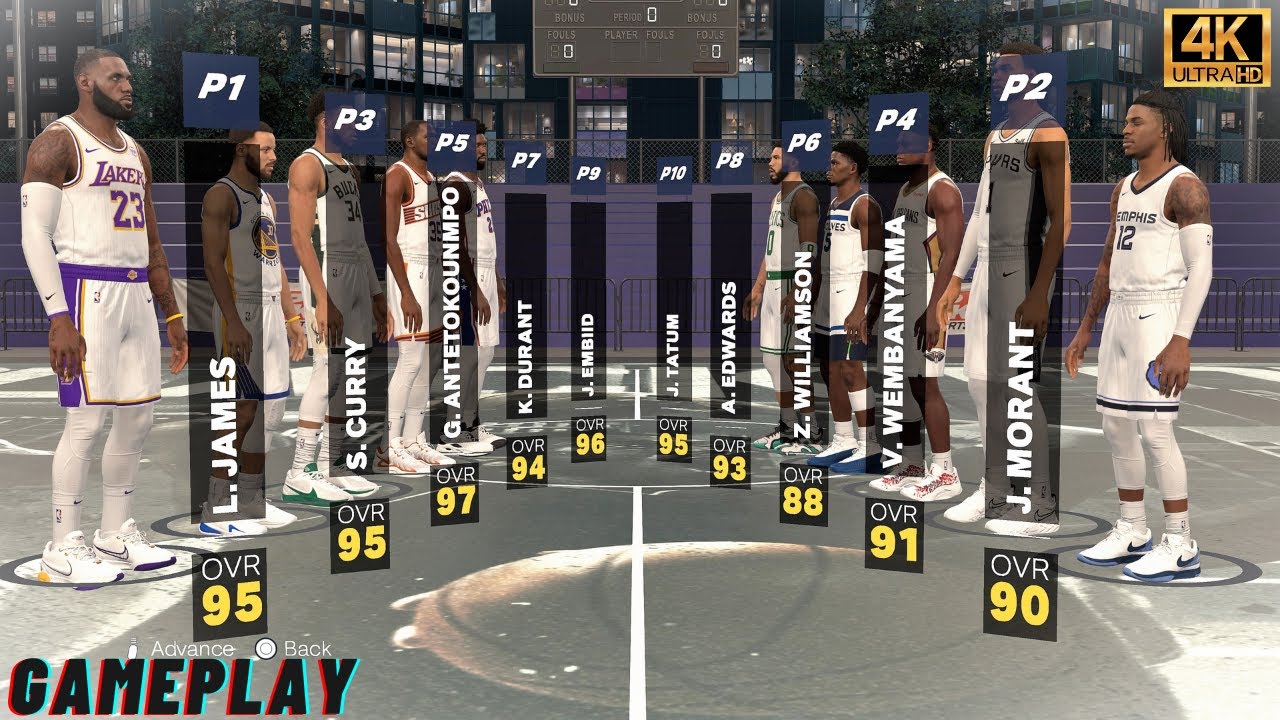 NBA 2K25 | Blacktop Five Vs Five | PS5 Ultra 4K HD Gameplay