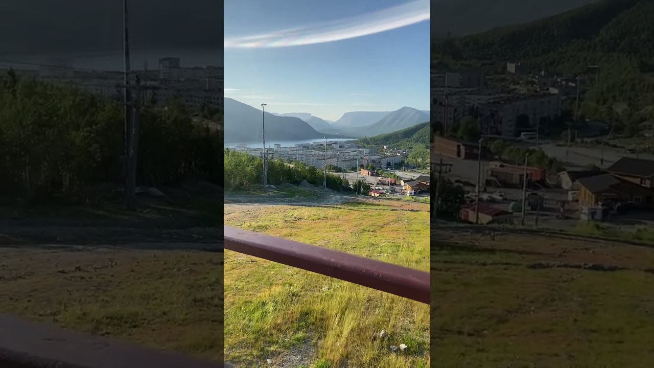 Life in little Russian town behind Polar circle #shirts  #arctic #slowliving #mountains