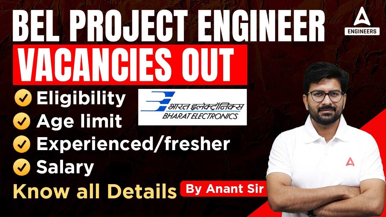 BEL Project Engineer Recruitment 2023 Out | Eligibility , Age limit ,Salary | Know All Details