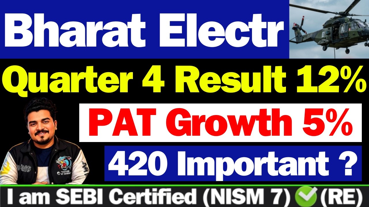 Bharat Electronics Q4 Result Today | BEL share latest news | BEL latest news | BEL Results Today