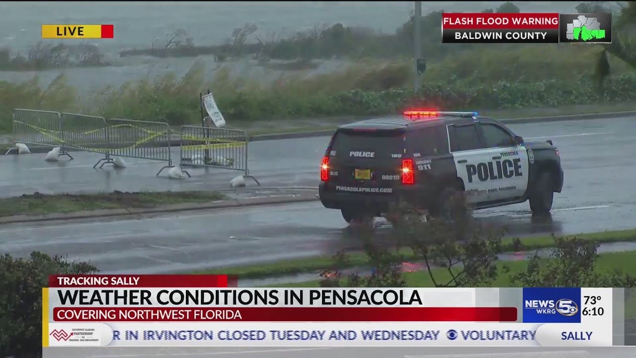 Hurricane Sally: Pensacola 6 p.m.