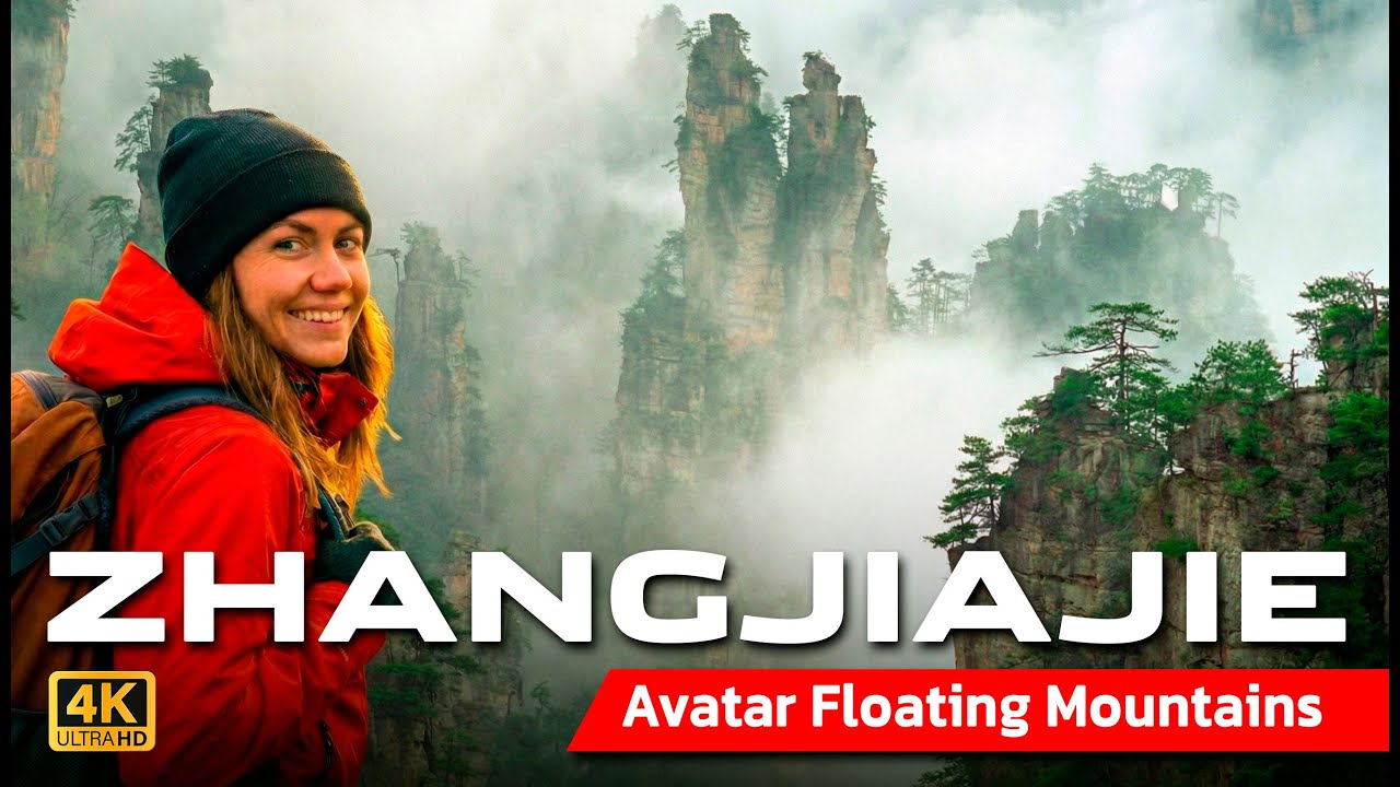 ZHANGJIAJIE: The REAL Avatar Floating Mountains of China | 4K
