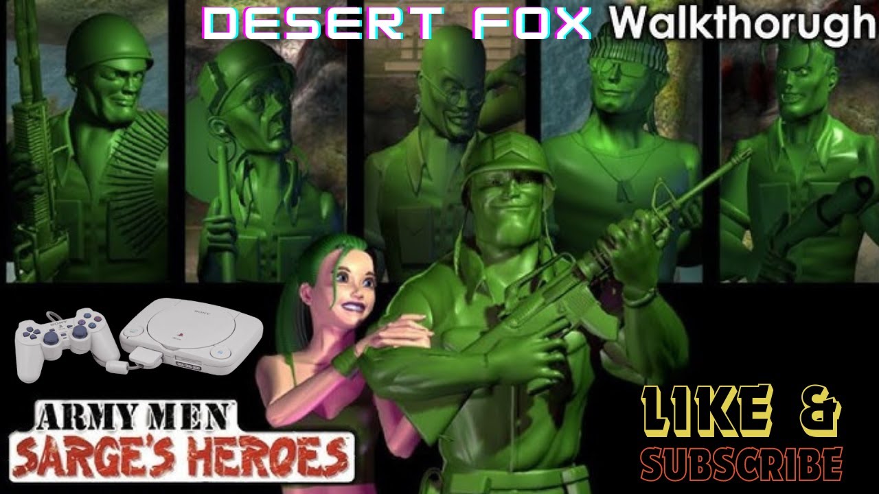 🎮 Army Men: Sarge's Heroes Full Gameplay 🎮 | No Commentary | PS1