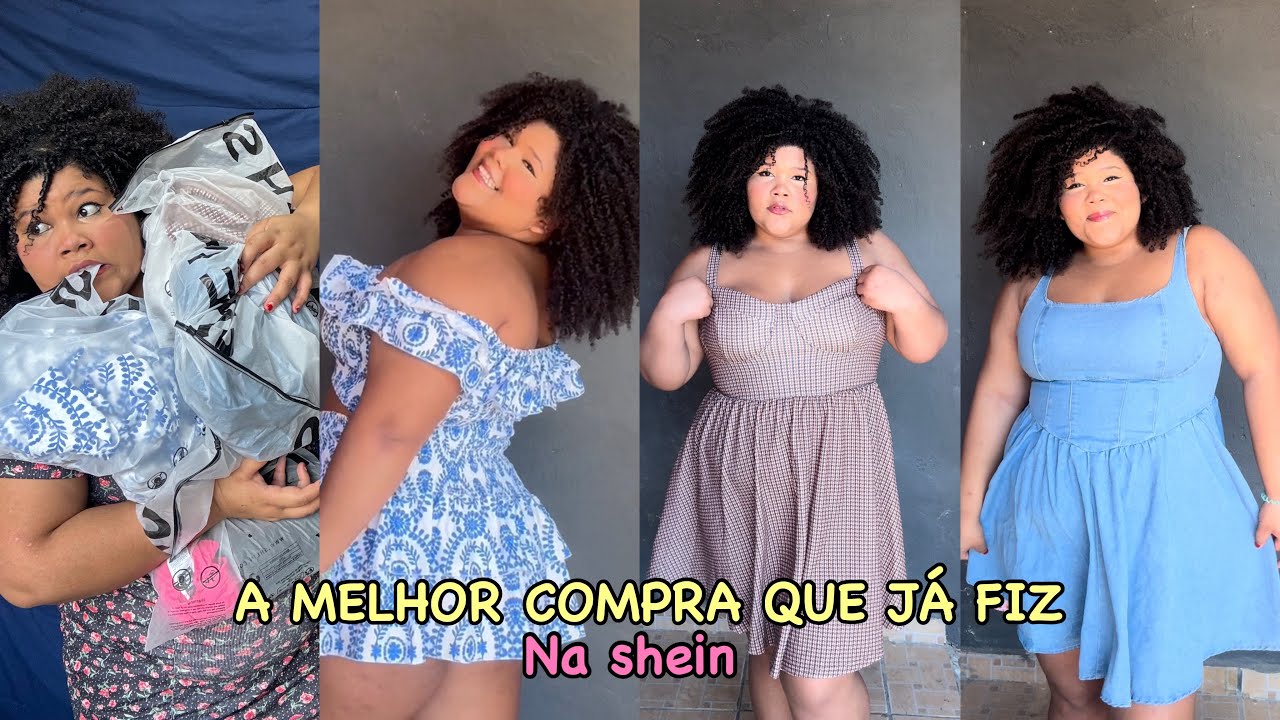 COMPRINHAS NA SHEIN | provando as roupas
