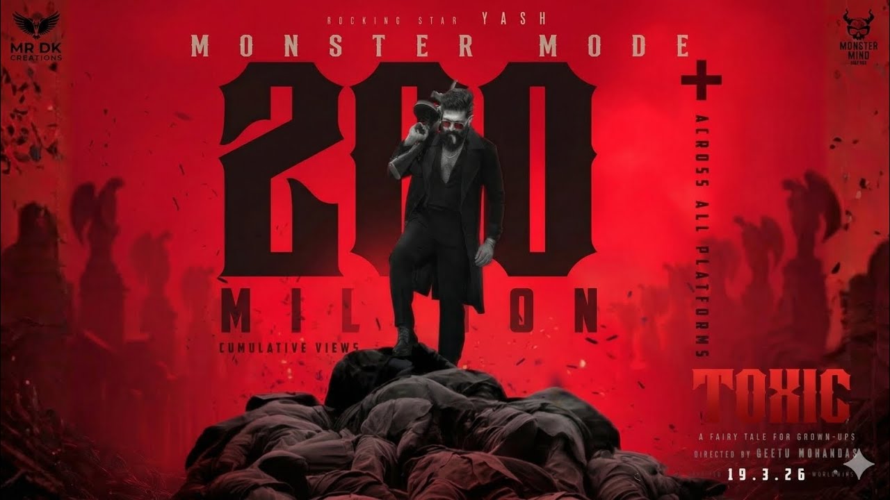MONSTER MODE | TOXIC | Yash | Mass BGM | Trending Worldwide 2026 ⚡🔥”