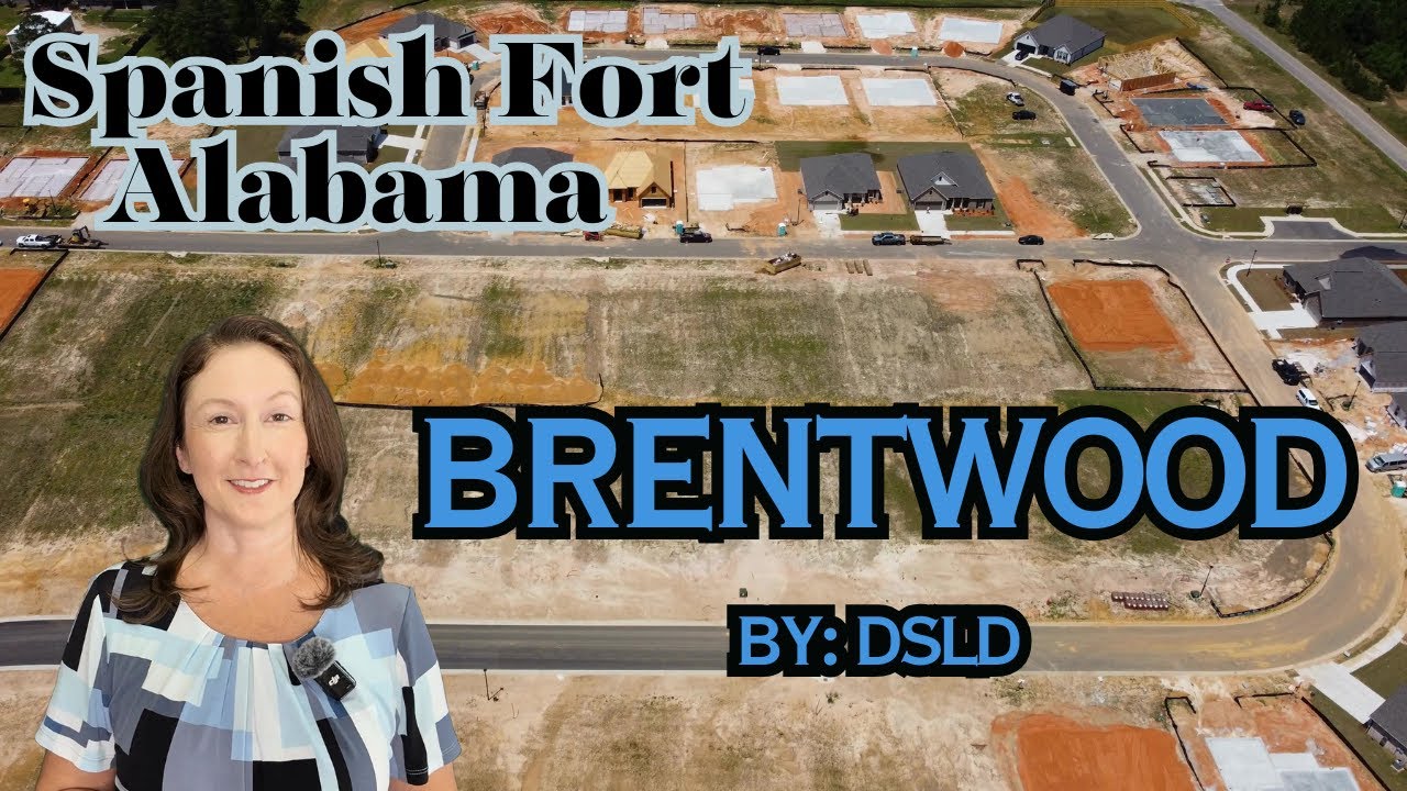 Tour Baldwin County's Newest Subdivision Being Built by DSLD in Spanish Fort, Alabama - Brentwood
