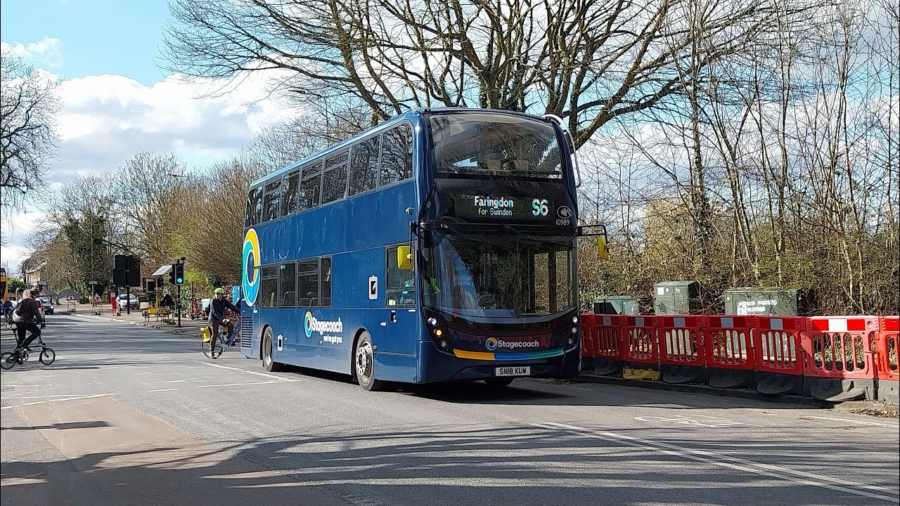 FRV - Stagecoach West Route S6 | Swindon Bus Station - Oxford, Osney Island | 10989 - SN18 KUW |