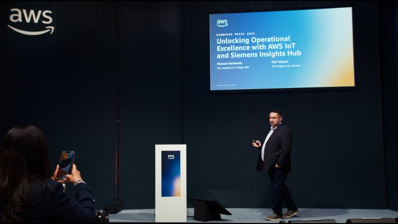 Hannover Messe 2024: Unlocking Operational Excellence with AWS IoT and Siemens Insights Hub