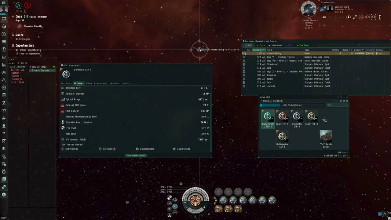 [EVE] An Introduction to EWAR - 1. ECM Jamming