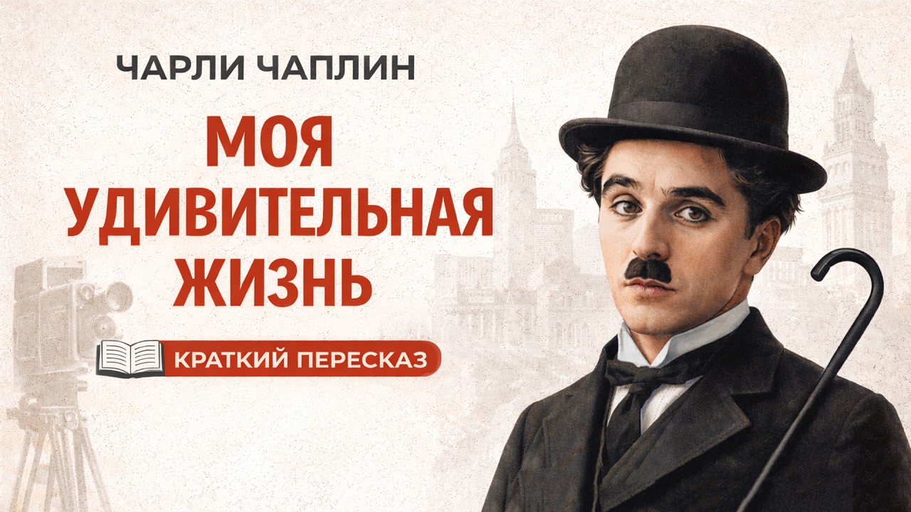 Чарли Чаплин — Моя удивительная жизнь | Краткий пересказ