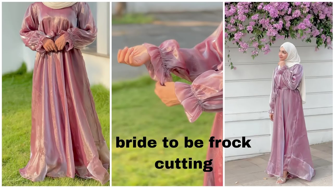 ഇനി തുടക്കക്കാർക്കും ഈസിയായി Bride to be ഫ്രോക്ക് തയ്ക്കാം 