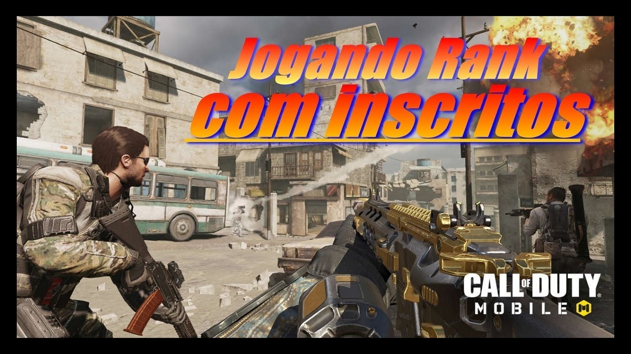 CALL OF DUTY: MOBILE , JOGANDO RANK COM INSCRITOS E AMIGOS COM BRWJOGOS EP 1