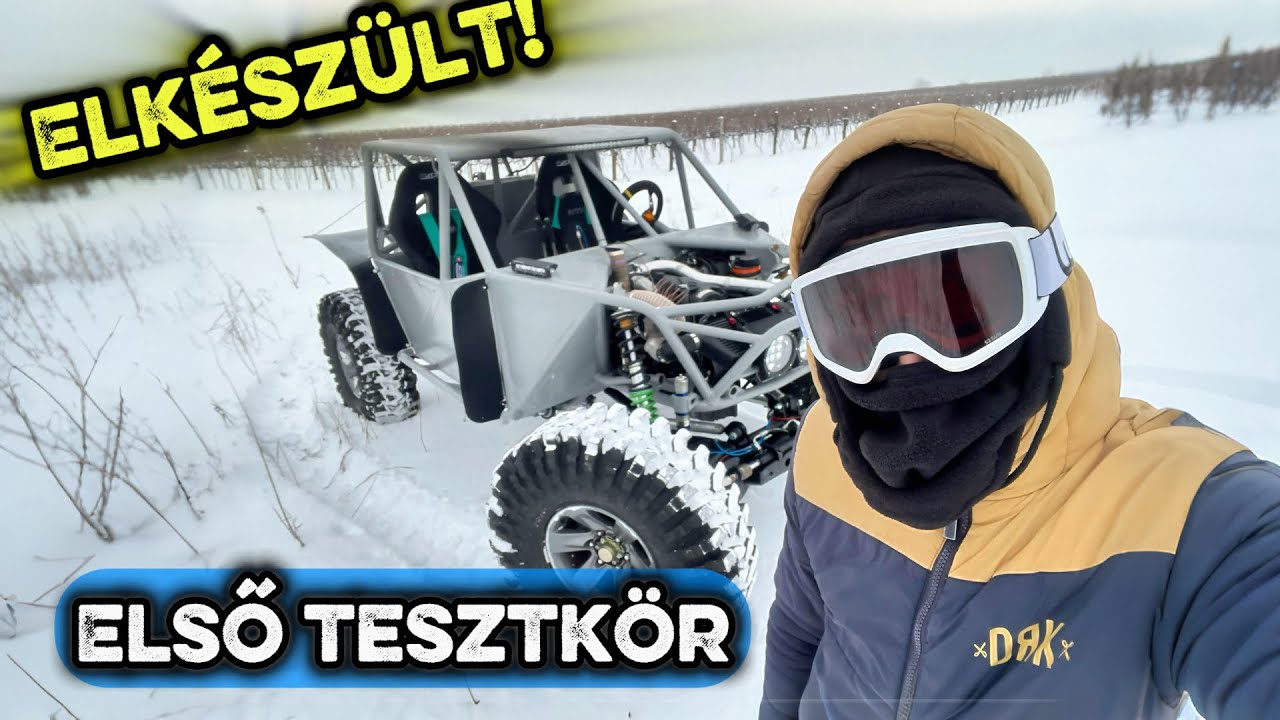 Off-road projekt 8.rész 🔥| Utolsó simítások, teszt kör 🚙💨