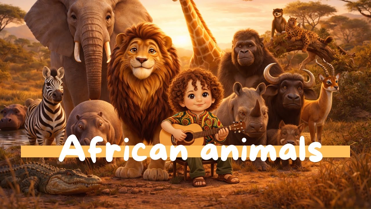 African Animals song | Firass 