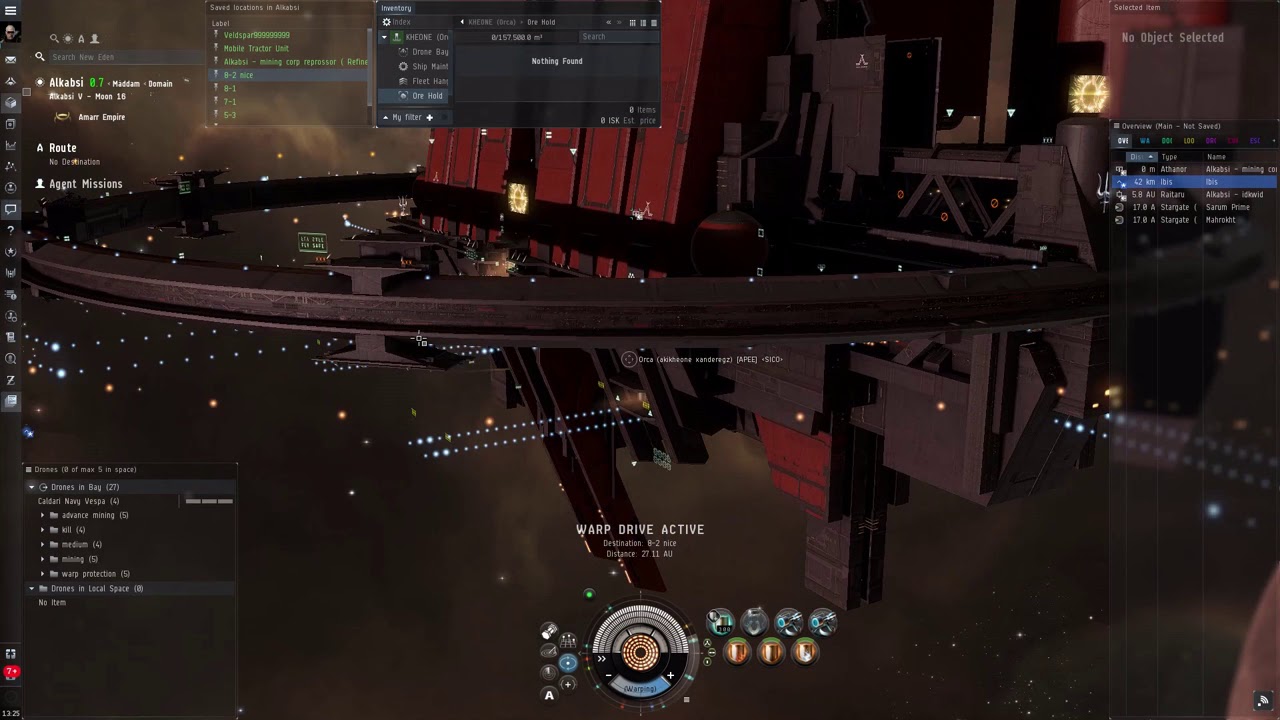 SOLO Mining ORCA FITTING with MAXIMUM Ori Yield per cycle