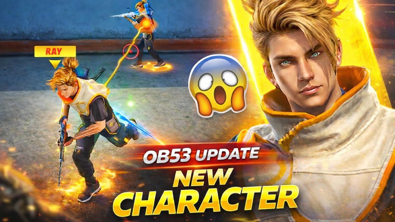 OB53 UPDATE 🔥 RAY CHARACTER FIRST LOOK + GAMEPLAY | FREE FIRE