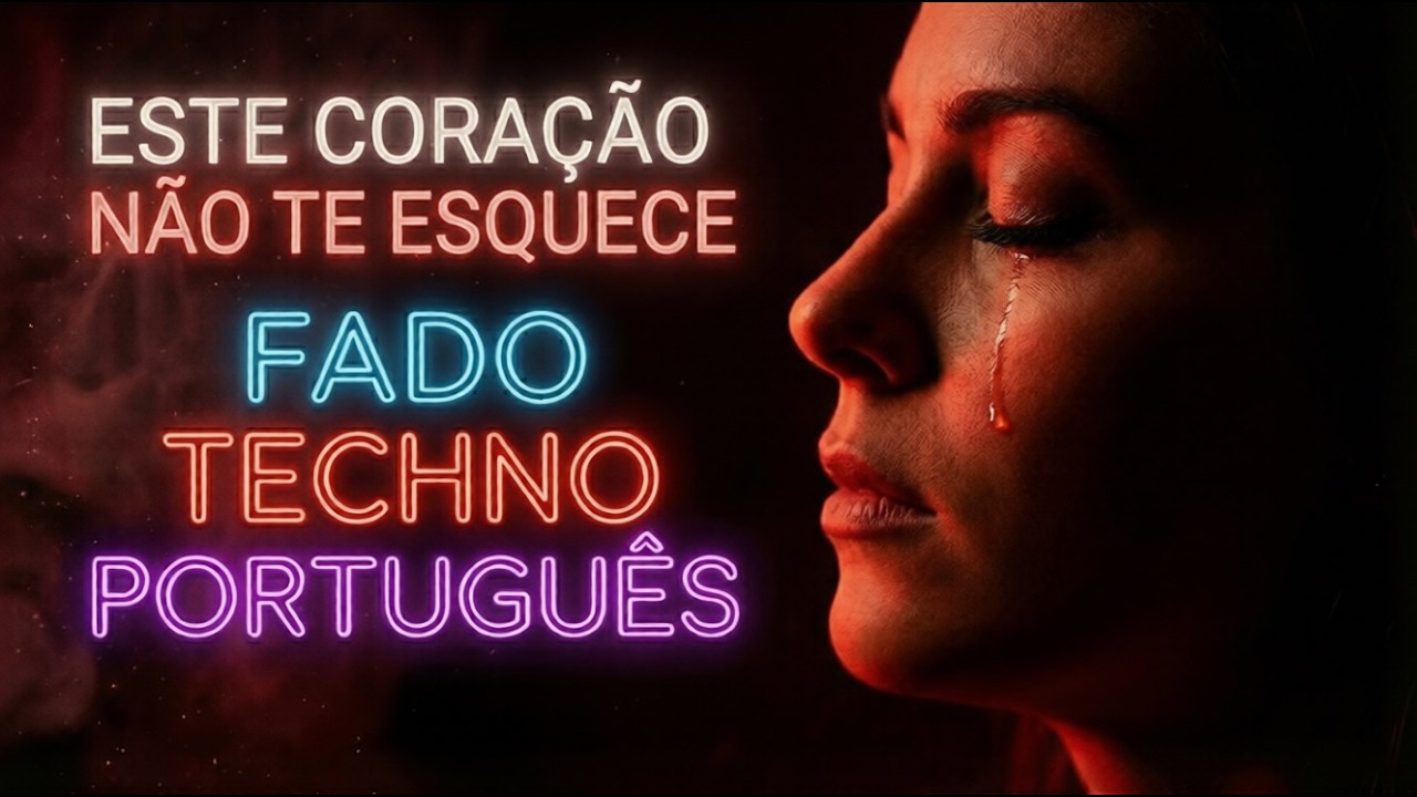 ESTE CORAÇÃO NÃO TE ESQUECE | Fado Techno Português 2026 | Música de Amor, Dor e Paixão