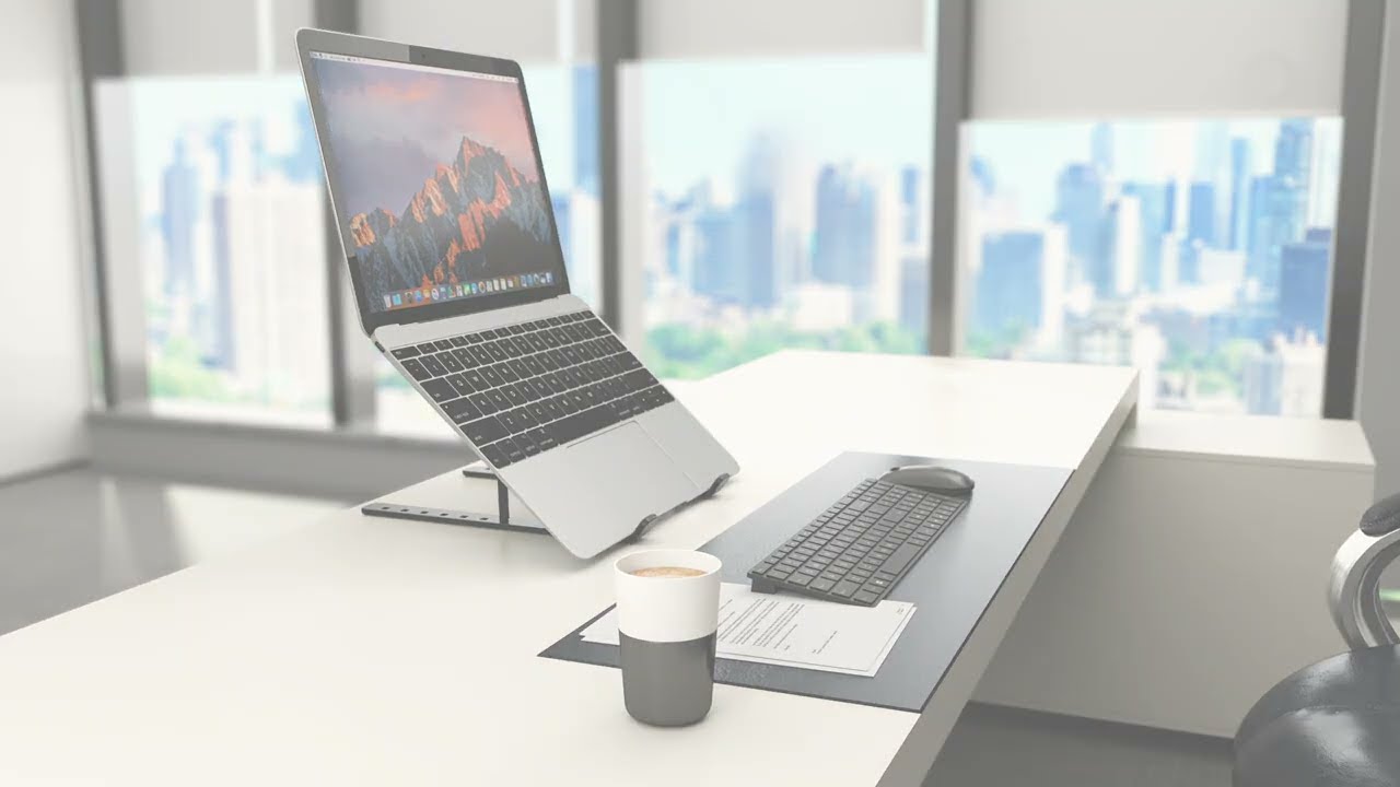 Kensington's smallest, most portable laptop stand