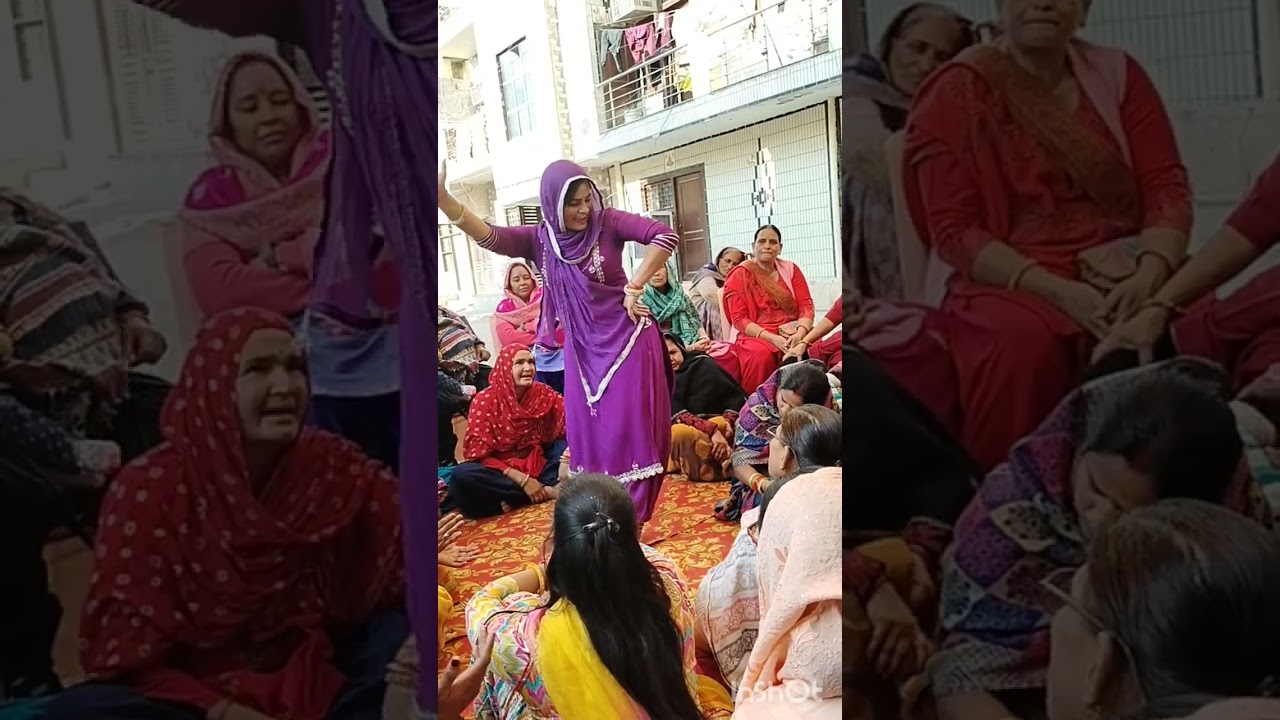 हरियाणवी लोकगीत❤️❤️#deshi मेरी भाभी के छोरा हो रहा...🧑‍🍼🤱होली पाछे आउगी 🤗🌹🥰