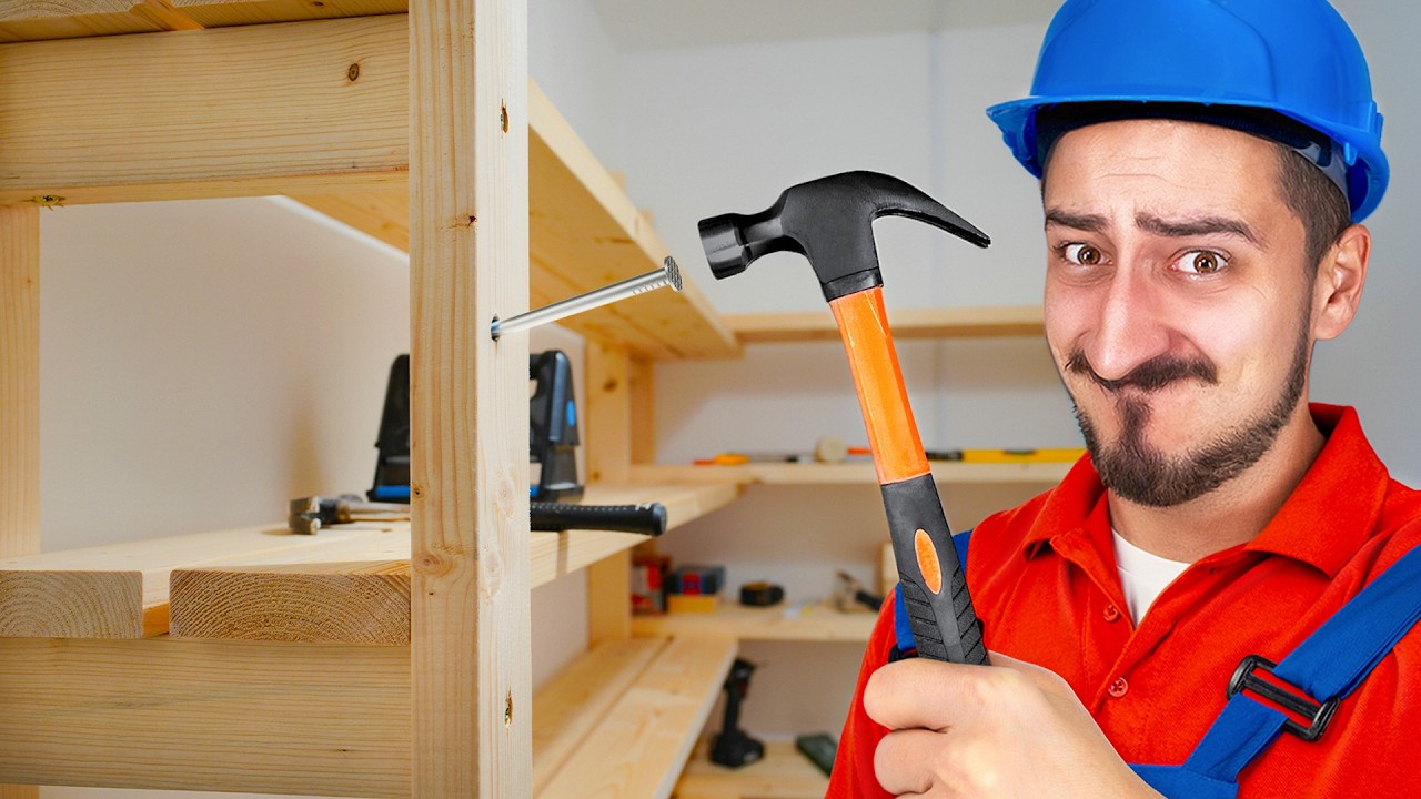 JAK ZROBIĆ PROSTY REGAŁ NAROŻNY ZA 400ZŁ