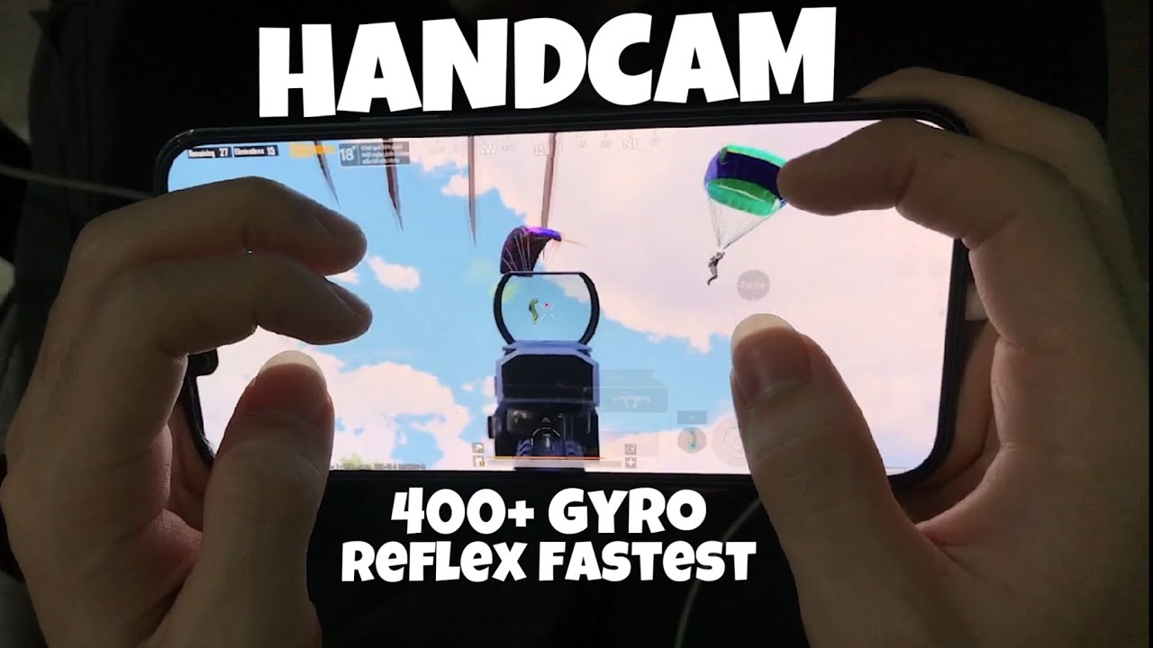 Best FULL HANDCAM 5 Finger + Gyroscope | iPhone 13 Pro Max ❤️ PUBG Mobile
