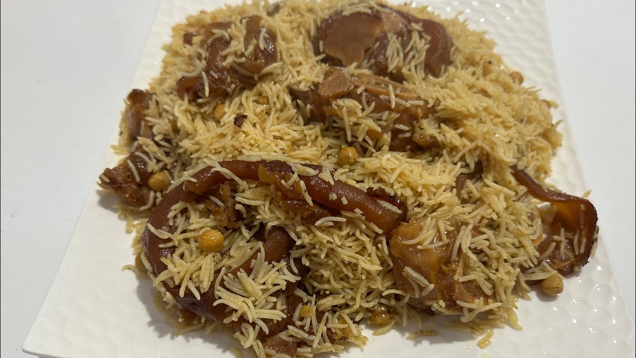 Afghani special pacha palaw delicious recipe طرز تهیه پاچه پلو  افغانی
