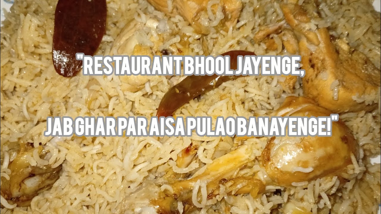​Hariyali Chicken Pulao Recipe: Itna Khushboodar ki Sab Poochenge Kaise Banaya!(@ZaiqaJunction2) 