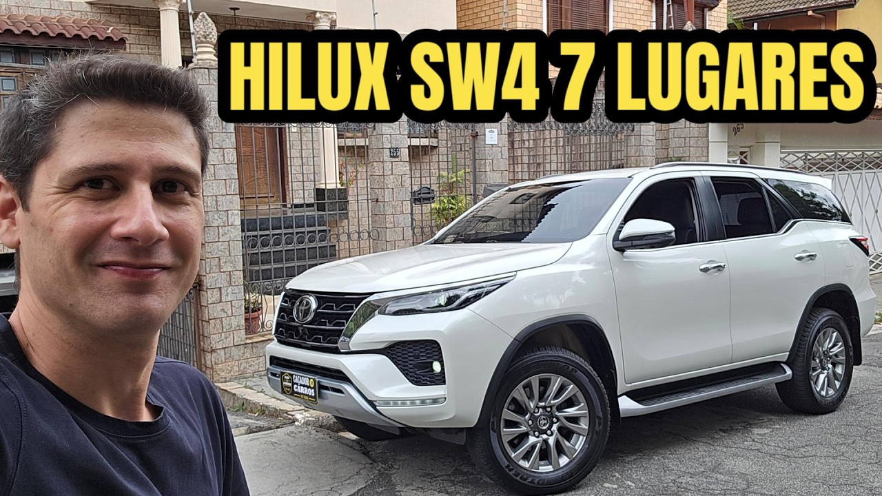Toyota Hilux SW4 SRX 7 lugares À VENDA // Caçador de Carros