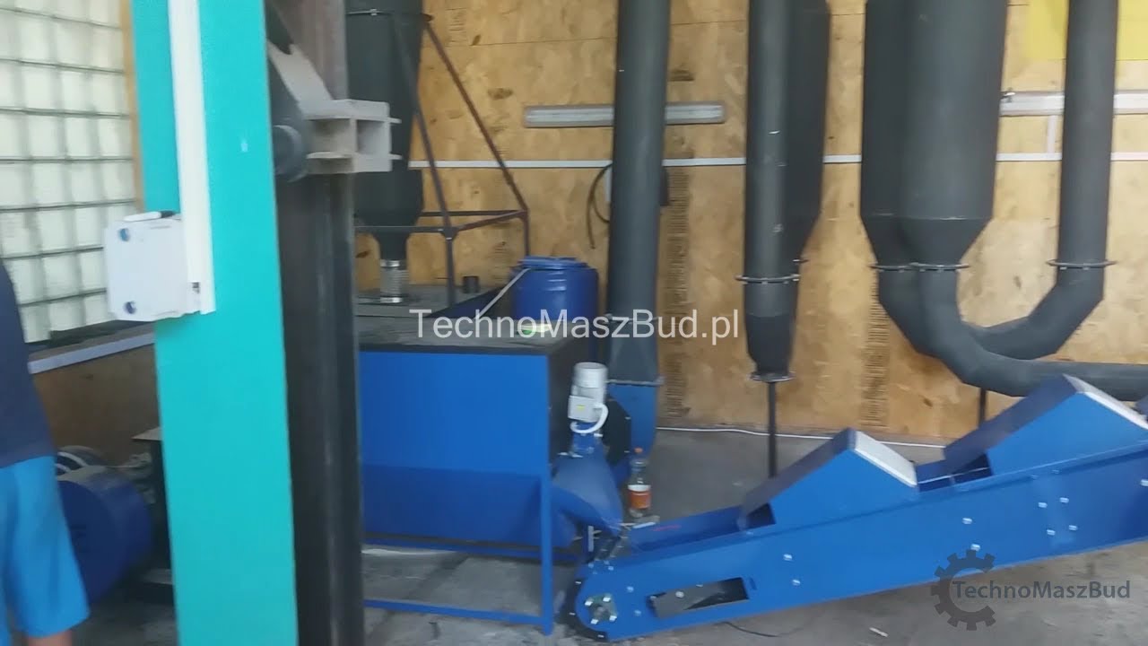 Linia do pelletu LDG-3000 KOMBI + suszarnia do trocin. Proces produkcji pelletu