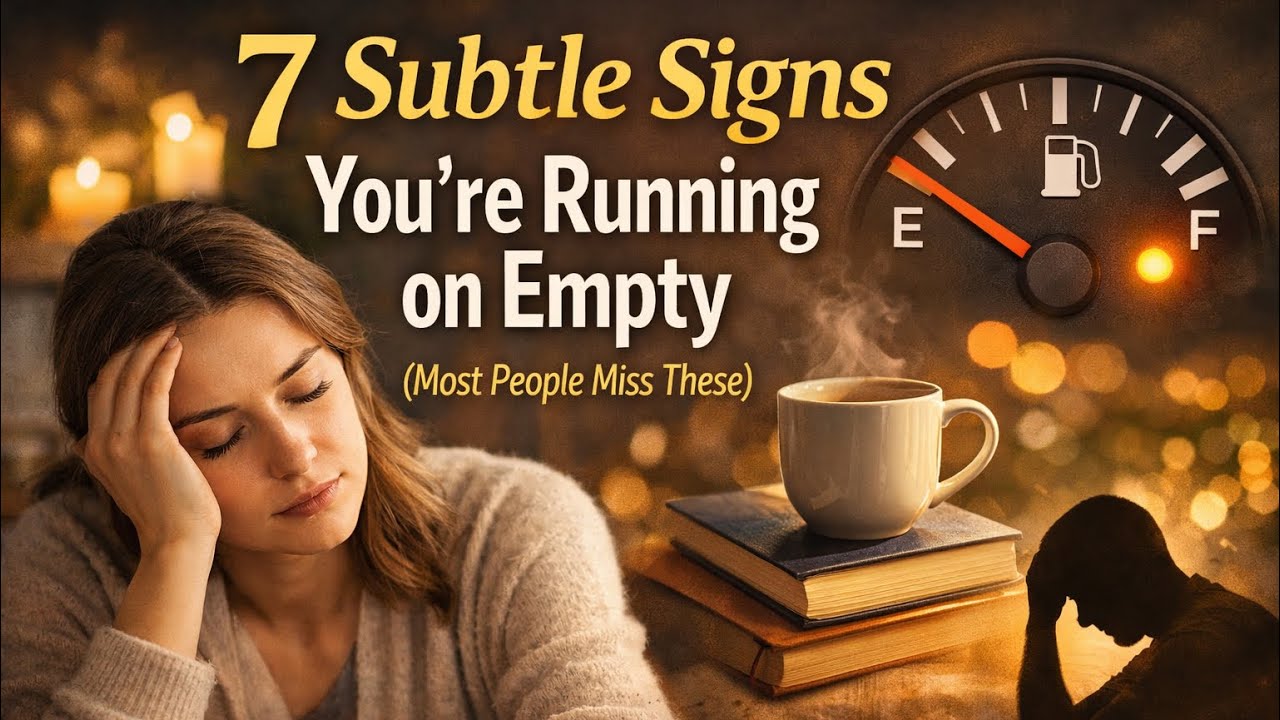 7 Subtle Signs You’re Running on Empty (Most People Miss These)