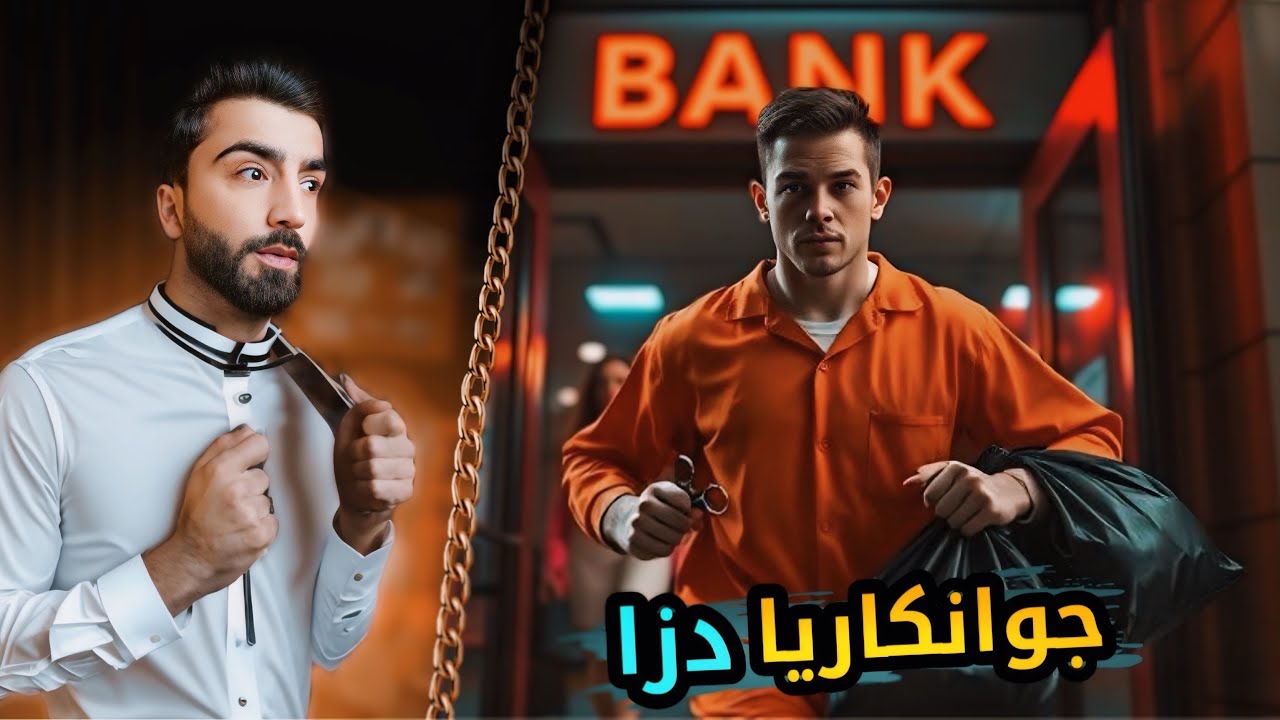 دەمێ سەرتراش دبنه دزێت بانقا 😎شەهرەزاترين دزى دمێژوێدا⚠️