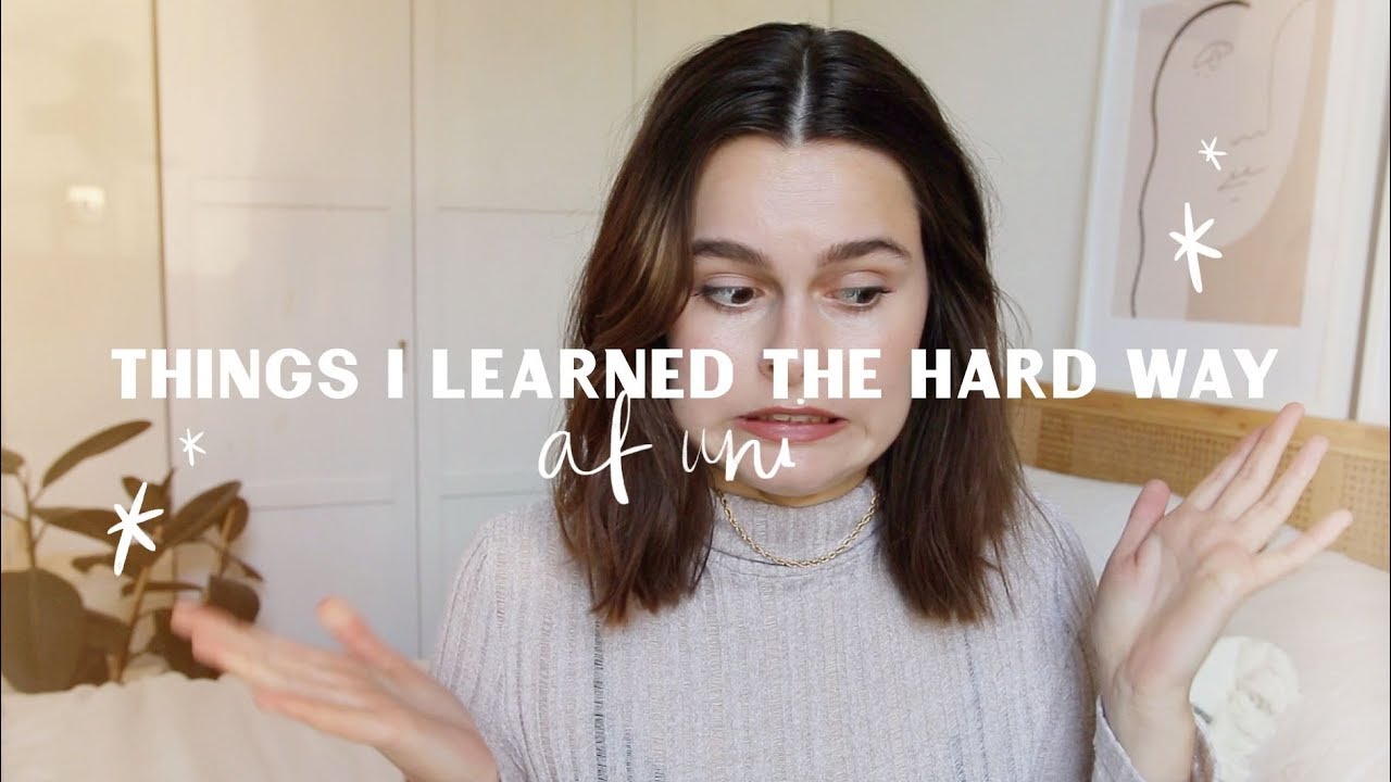 Things I Learned The Hard Way At Uni | AD | Lucy Moon
